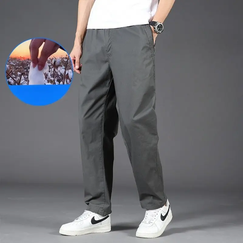 Men's Cargo Pants Streetwear Cotton Work Wear  Large Size 6xl Casual Climbing Joggers Sweatpants Hombre Autumn Trousers Military