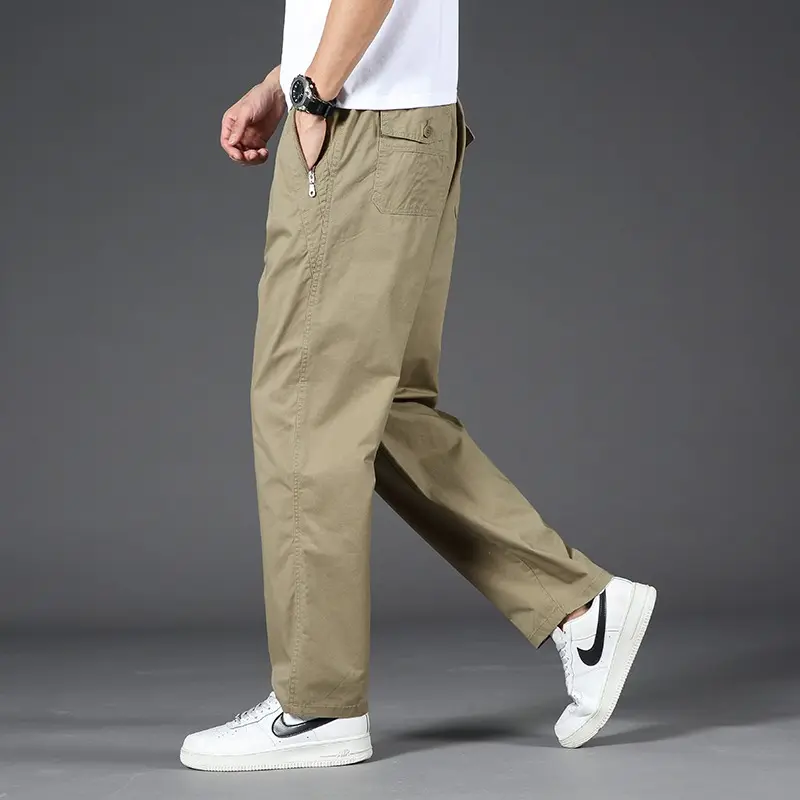 Men's Cargo Pants Streetwear Cotton Work Wear  Large Size 6xl Casual Climbing Joggers Sweatpants Hombre Autumn Trousers Military