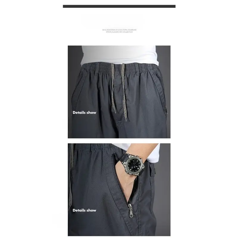 Men's Cargo Pants Streetwear Cotton Work Wear  Large Size 6xl Casual Climbing Joggers Sweatpants Hombre Autumn Trousers Military