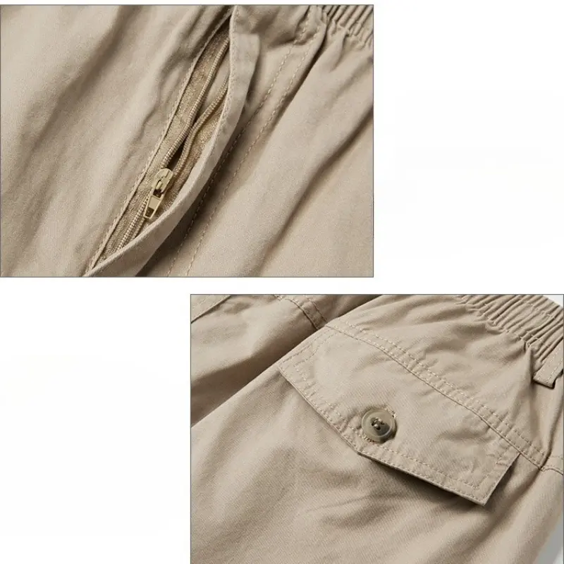 Men Cargo Pants Cotton Work Wear Large Size 6XL Casual Climbing Joggers Men Sweatpants Trousers Baggy Pants Military Track Pants