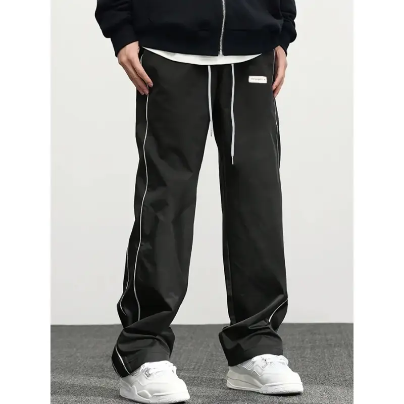 Men's Loose Cargo Pants with Side Pockets Long Pants Trousers for Street Everyday Jogger Out Casual Cotton Cargo Pants for Men