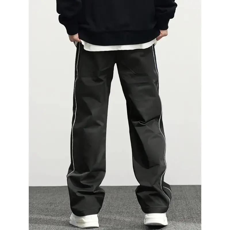 Men's Loose Cargo Pants with Side Pockets Long Pants Trousers for Street Everyday Jogger Out Casual Cotton Cargo Pants for Men