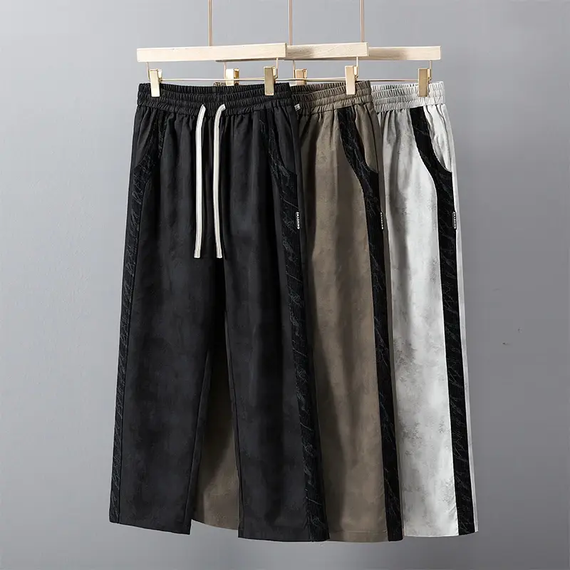 Pants Men Stripe Jogger Printed Trousers Oversize 8XL-M Plus Size Sweatpants Casual Running Loose Unisex Streetwear Sports
