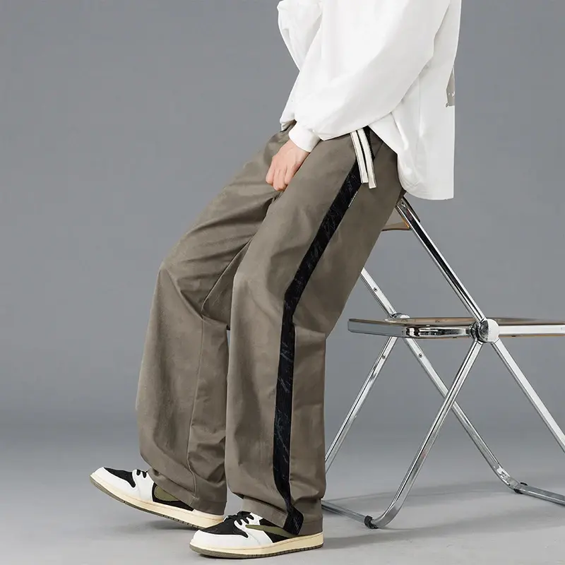 Pants Men Stripe Jogger Printed Trousers Oversize 8XL-M Plus Size Sweatpants Casual Running Loose Unisex Streetwear Sports