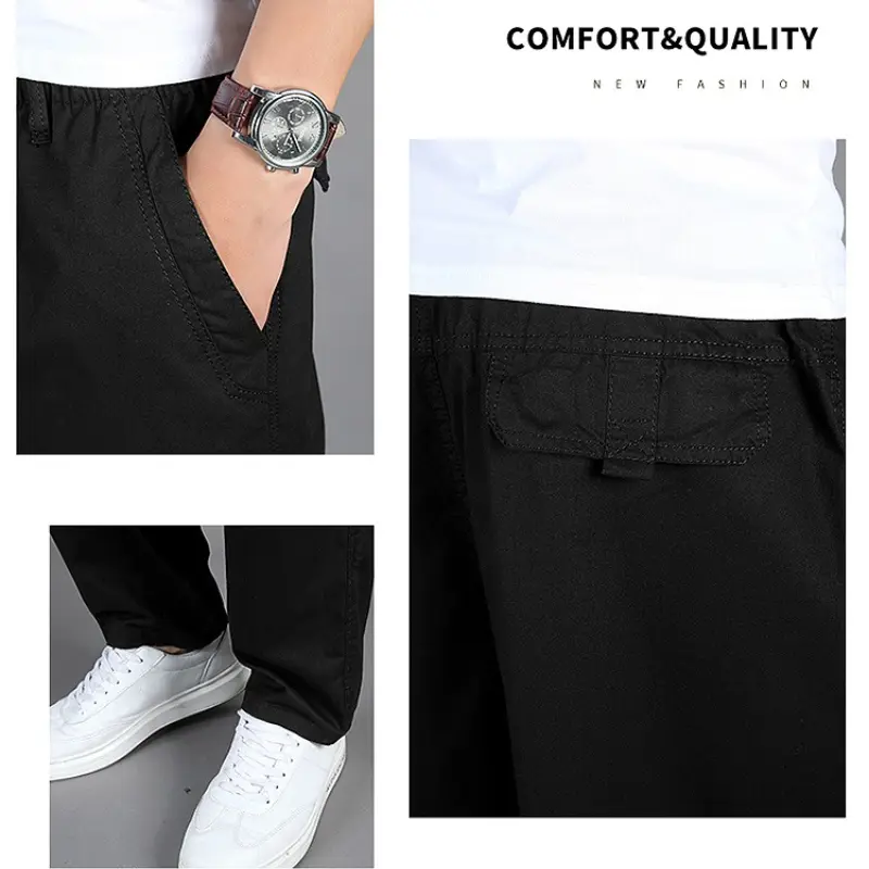 Mens Cargo Pants Climbing Jogger Sweatpants Summer Spring Work Wear Large Size 6XL Casual Hombre Trousers Men Clothing Men Pants