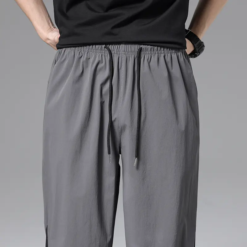 Men's Casual Pants with Black Loose Pockets Outdoor Sport Pants High Street Pants Men's Trendy Large Size 10XL-L Mens Pants