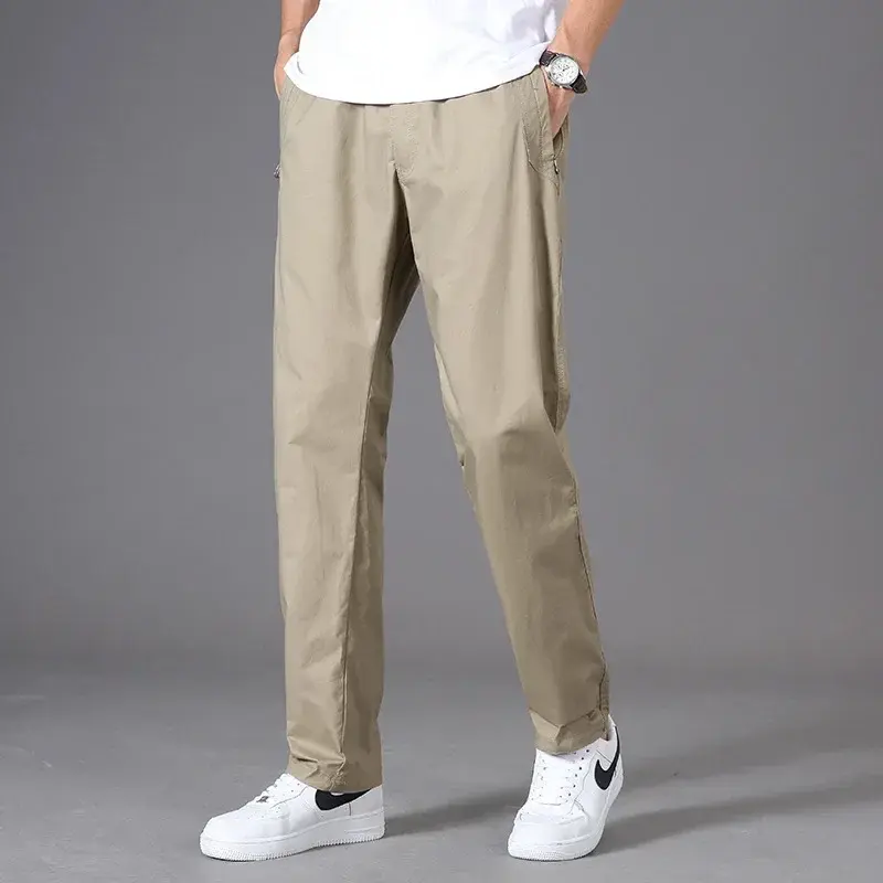 Mens Cargo Pants Streetwear Spring Cotton Work Wear New Large Size 6XL Casual Climbing Joggers Sweatpants Hombre Autumn Trousers