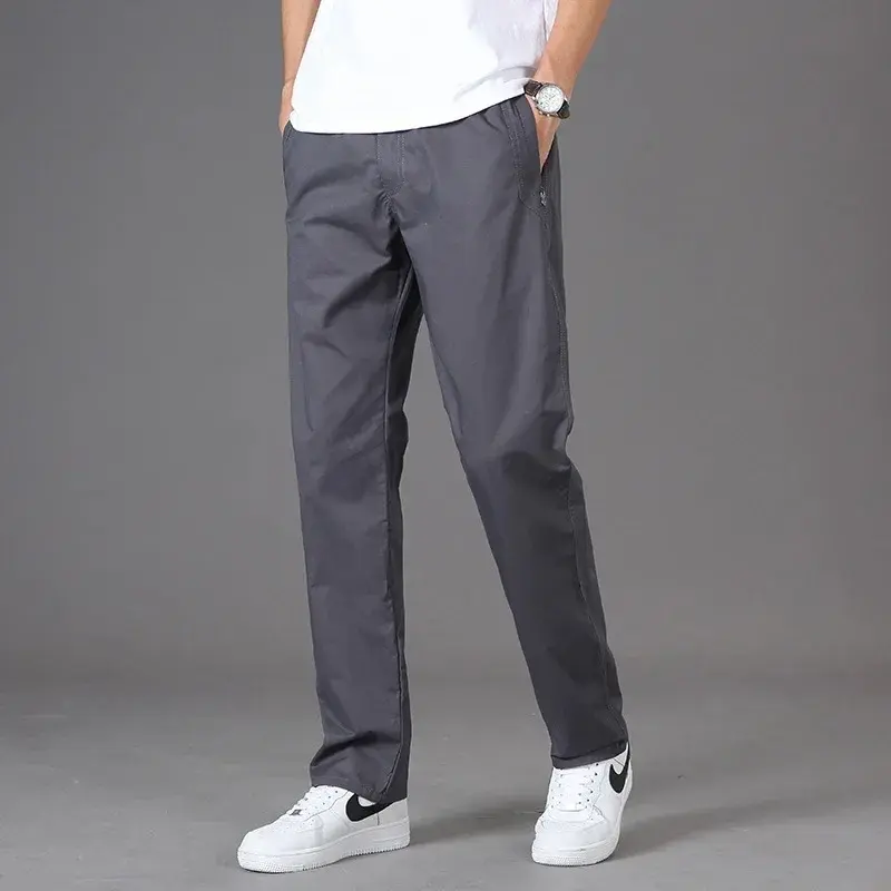 Mens Cargo Pants Streetwear Spring Cotton Work Wear New Large Size 6XL Casual Climbing Joggers Sweatpants Hombre Autumn Trousers