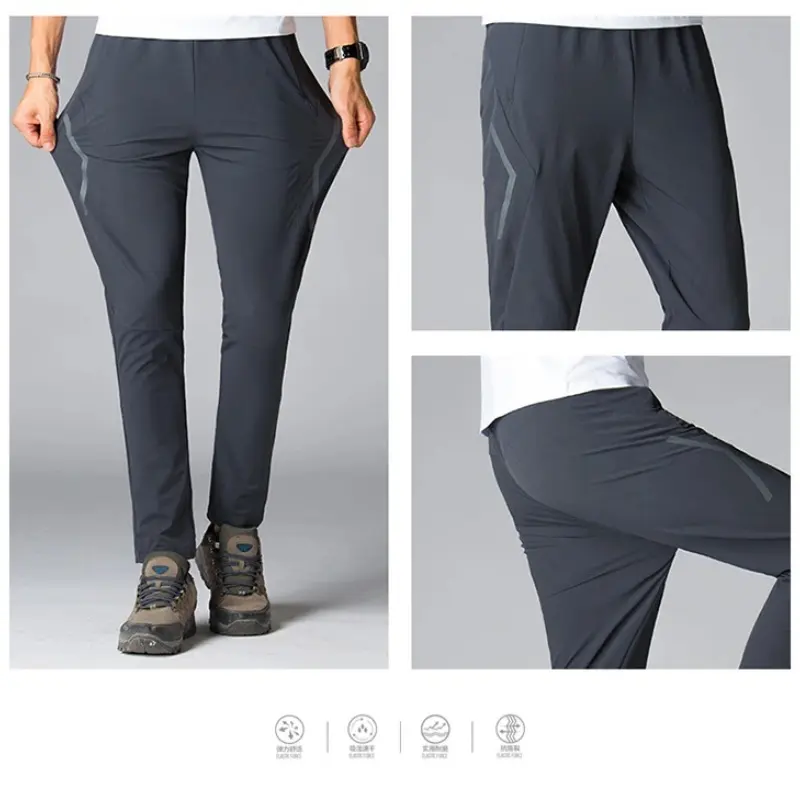 Men Pants Running Jogging Hiking Gym Fitness Quick Dry Unisex Trousers Men Outdoor Sports Pants Men Women Sweatpants Windbreaker