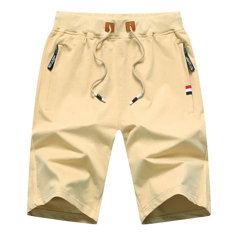 Beach Shorts Male Fashion Brand Men's Shorts Summer Breeches Cotton Casual Sweat Bermudas Short Pants Men Homme Classic Clothing