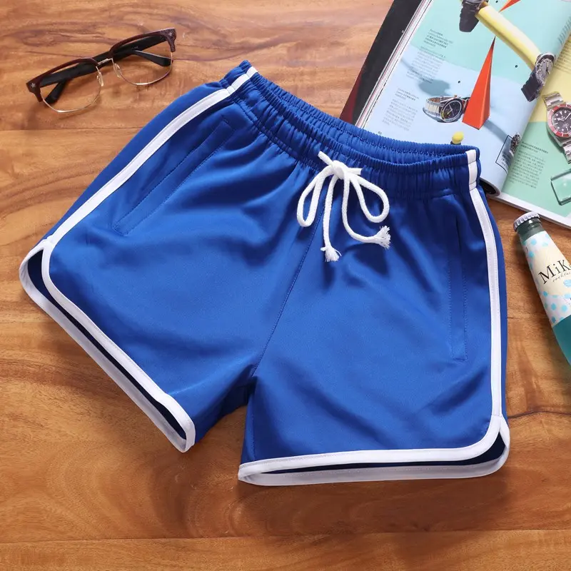 Men's Sports Running Quick Dry Loose Marathon Stretch Workout Shorts Men Shorts Summer Gym Fitness Training Badminton Pants Male