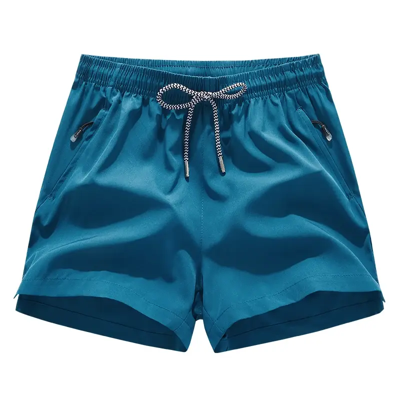 Beach Running Short Pants Summer Hot Ice Silk Shorts for Men Gym Sports Male Loose Lightweight Quick Dry Solid Colors Shorts Man