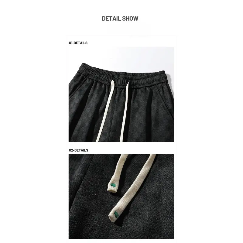 Men's Casual Pants Trendy Loose Spring Summer New Arrival Long Pants Comfortable Fashionable Male Fashion Bottom Wear Men Y2k