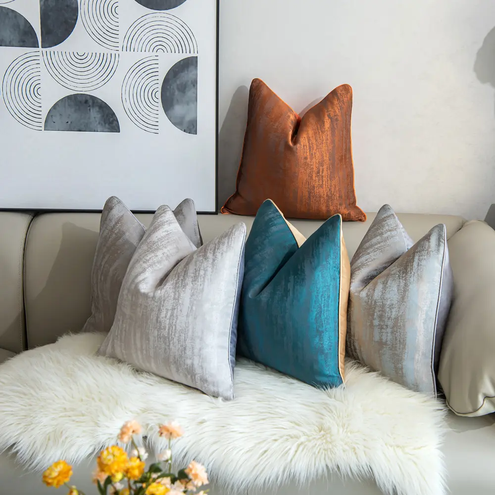 Geometric Cushion Cover Decorative Super Throw Pillow Cover For Home Sofa Living Room Hotel  30x50 45x45 50x50 60x60