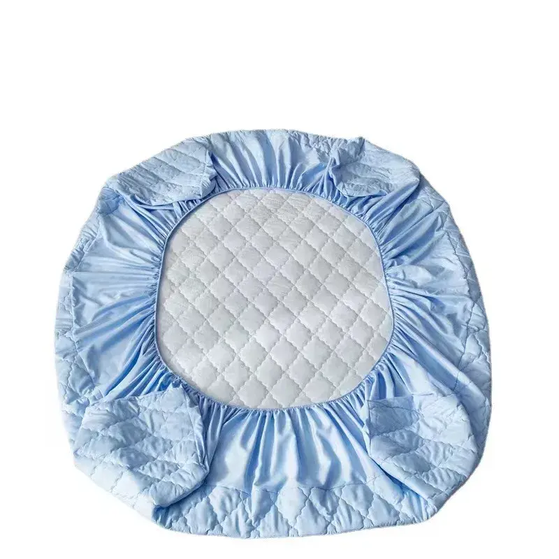 New Waterproof Mattress Cover Thickened Mattress Protector Cover Topper Washable Bed Cover Queen Size Bed Sheet Anti-mites Pad