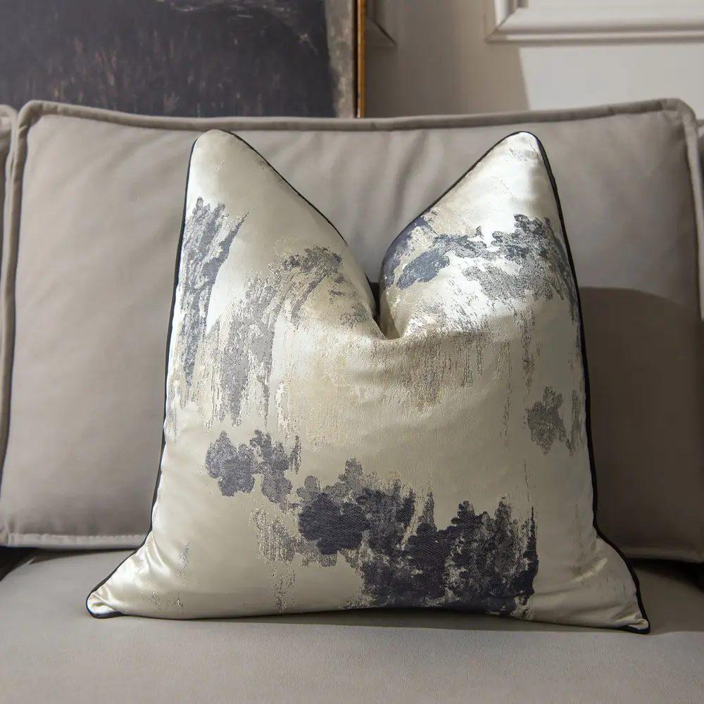 Luxury Geometric Cushion Cover High-end Decorative Throw Pillow Cover For Home Sofa Room Office Decor 30x50 45x45 50x50 60x60cm