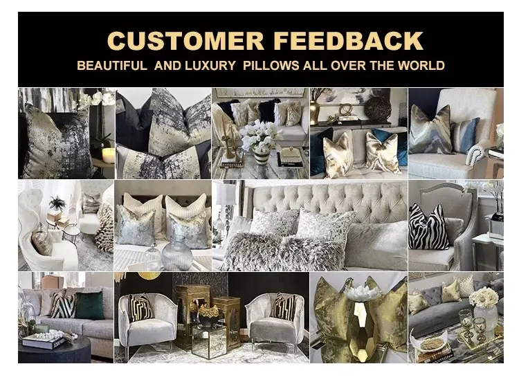 New Luxury Decorative Throw Pillow Covers 30x50 45x45 50x50cm Pillow Case For Couch Sofa Bed Cushion Covers Home Decor