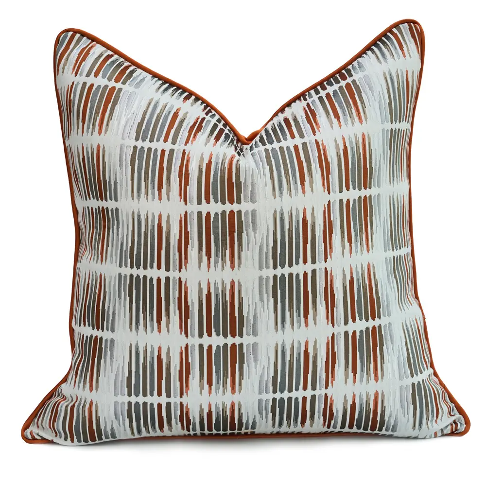 1pc Luxury Geometric Cushion Cover High-end Decorative Throw Pillow Cover For Home Room Office Decor 30X50 45X45 50X50 60X60CM