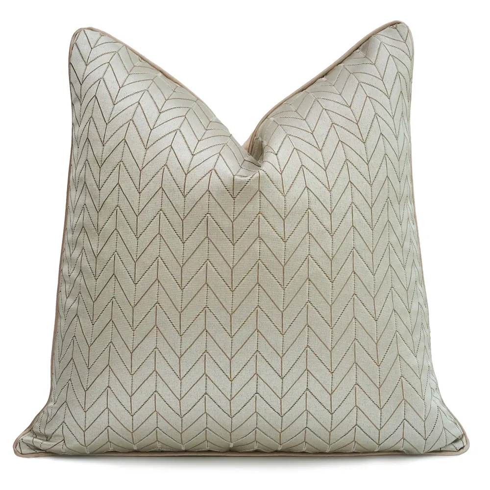 1pc Luxury Geometric Cushion Cover High-end Decorative Throw Pillow Cover For Home Room Office Decor 30X50 45X45 50X50 60X60CM