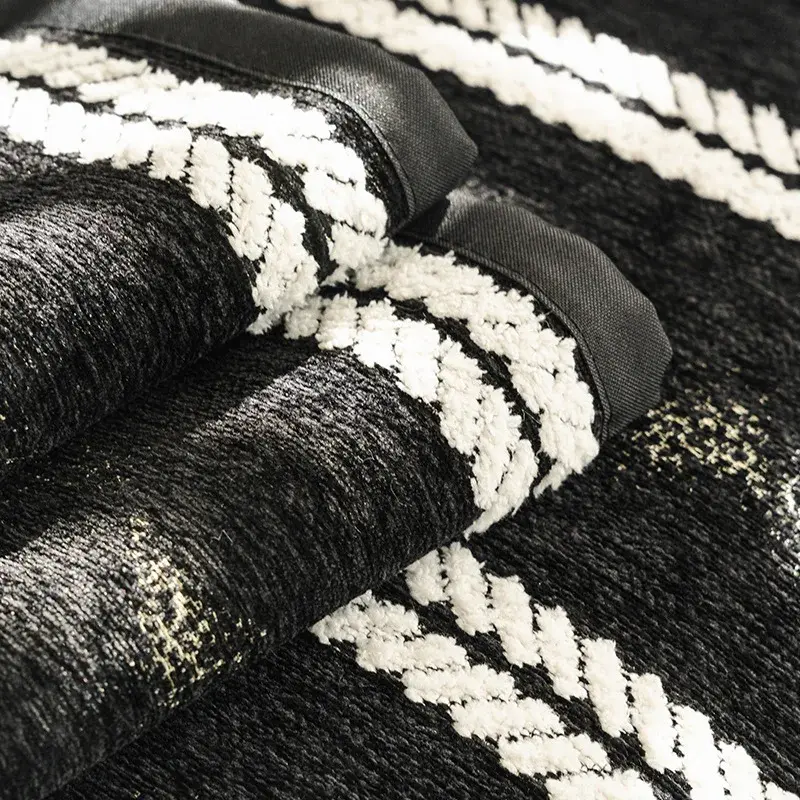 New Style Light Luxury Striped Sofa Covers High-level All Season Universal Couch Seat Cushion Anti Slip Anti Fouling Sofa Towel
