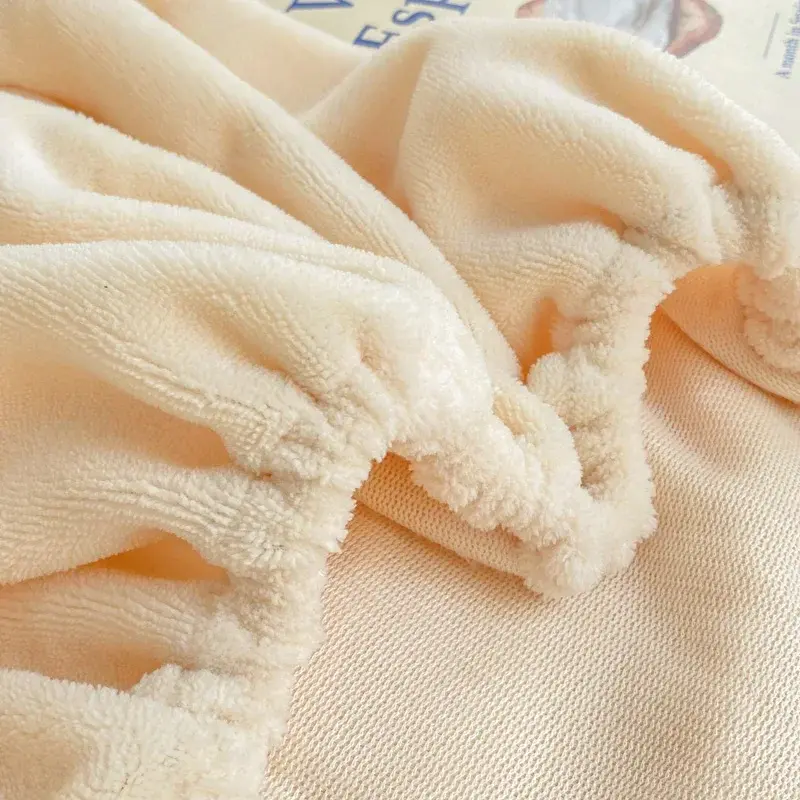 Warm and Thick Elastic Fitted Sheets Solid Color Adjustable Flannel Winter Mattress Cover Velvet Bed Linens 90/150/180/200 Sizes