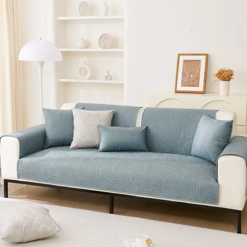 Waterproof Sofa Cover Not-slip Sofa Cushion For Living Room Slipcover Mat For 1/2/3/4 Seat Home Decor Universal Sofa Cloth