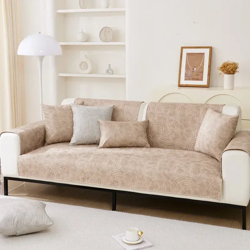 Waterproof Sofa Cover Not-slip Sofa Cushion For Living Room Slipcover Mat For 1/2/3/4 Seat Home Decor Universal Sofa Cloth