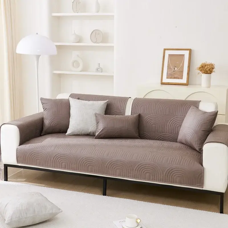 Waterproof Sofa Cover Not-slip Sofa Cushion For Living Room Slipcover Mat For 1/2/3/4 Seat Home Decor Universal Sofa Cloth