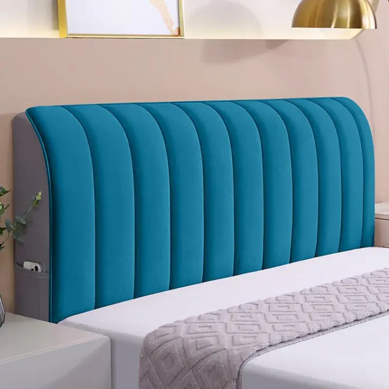 Modern Household Bedside Cover For Bedroom Thickened Four Season Universal Solid Color High-end Bedside Dust Cover For Hotel