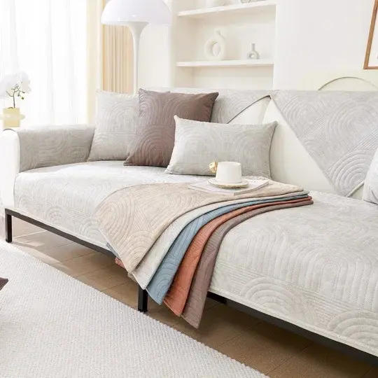 Waterproof Sofa Cover Not-slip Sofa Cushion For Living Room Slipcover Mat For 1/2/3/4 Seat Home Decor Universal Sofa Cloth