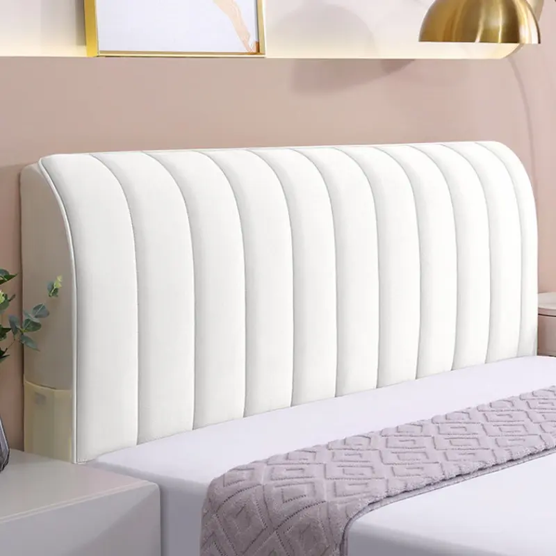 Modern Household Bedside Cover For Bedroom Thickened Four Season Universal Solid Color High-end Bedside Dust Cover For Hotel
