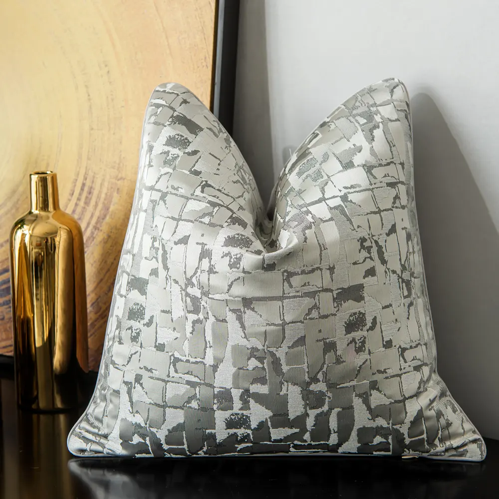 Geometric Cushion Cover Decorative Super Throw Pillow Cover For Home Sofa Living Room Hotel  30x50 45x45 50x50 60x60 Grid style
