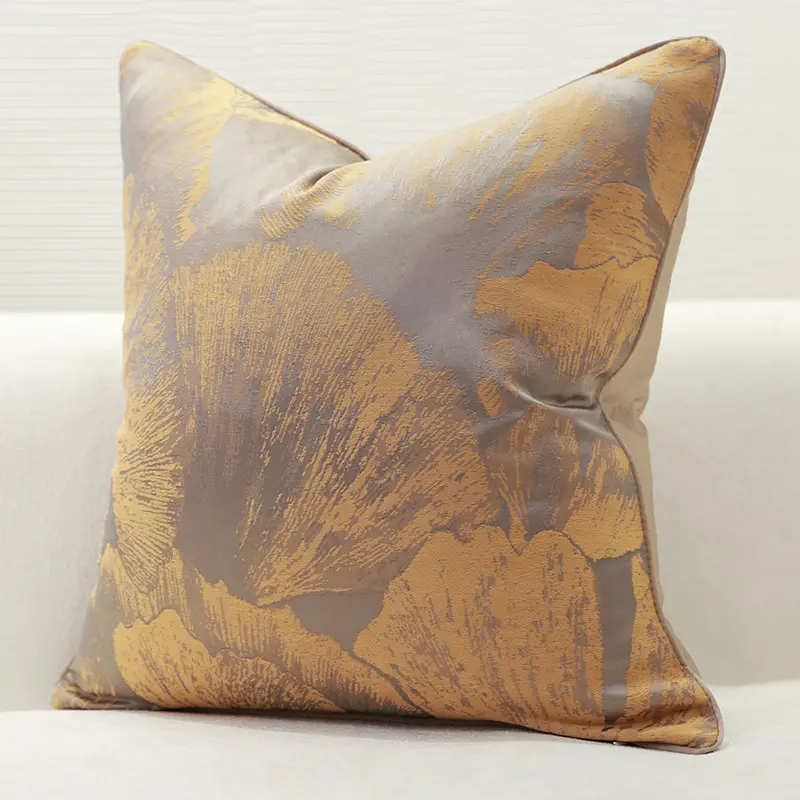 Designers Luxury Modern Decorative Cushion Covers Heavy Thick Jacquard Stripes Geometry Nordic Fashion Pillows Case Sofa Couch