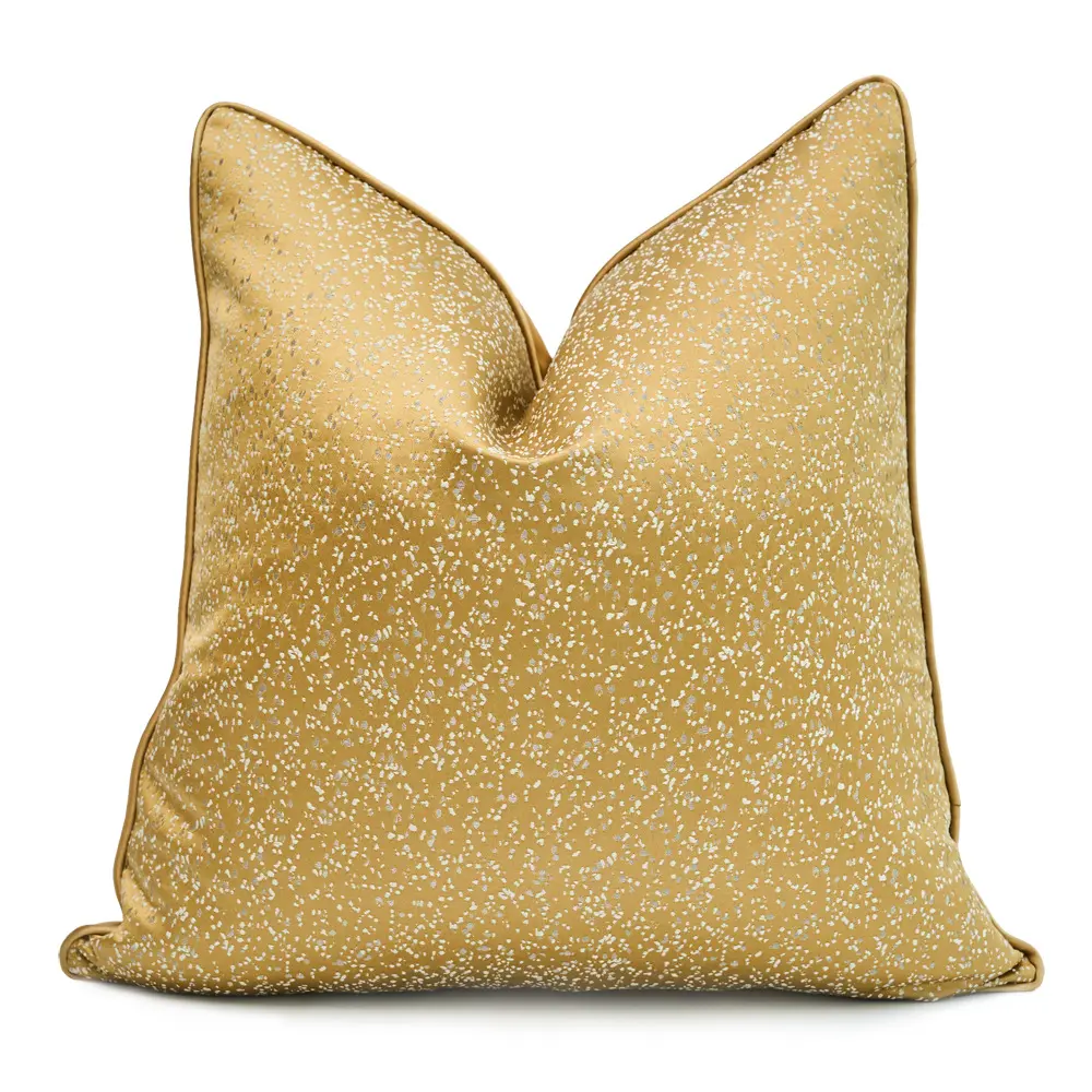 Luxury Black Gold Flower Pattern Cushion Cover Decorative Super Throw Pillow Cover For Home Sofa Living Room Hotel