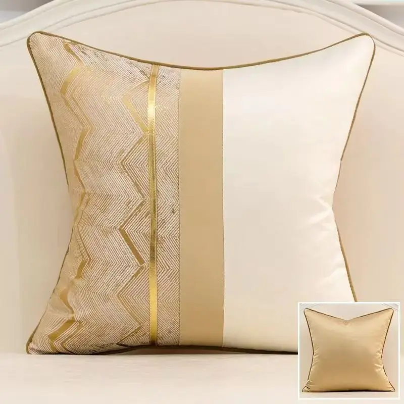 Modern Luxury Style High Precision Cushion Cover For Home Sofa Bed Throw Pillowcase Living Room Decorative
