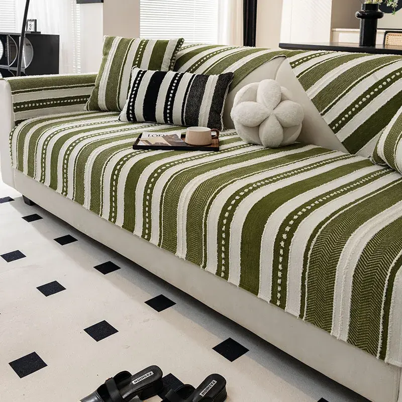 Light And Luxury Advanced Non-staining Sofa Cushion 2025 New Four Seasons Universal Non-slip And Dustproof Advanced Sofa Cover