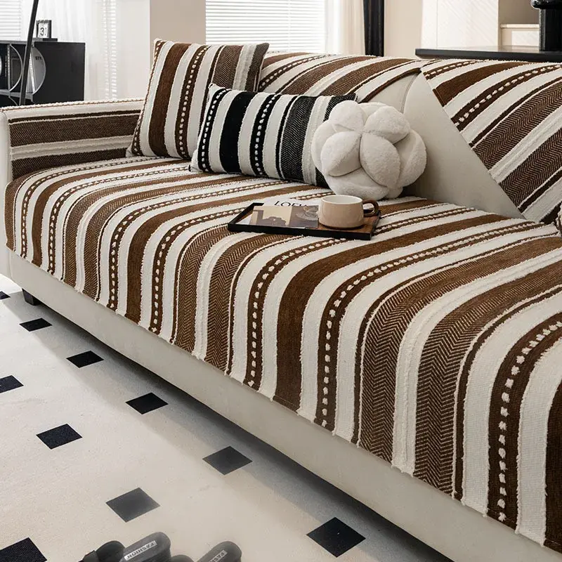 Light And Luxury Advanced Non-staining Sofa Cushion 2025 New Four Seasons Universal Non-slip And Dustproof Advanced Sofa Cover