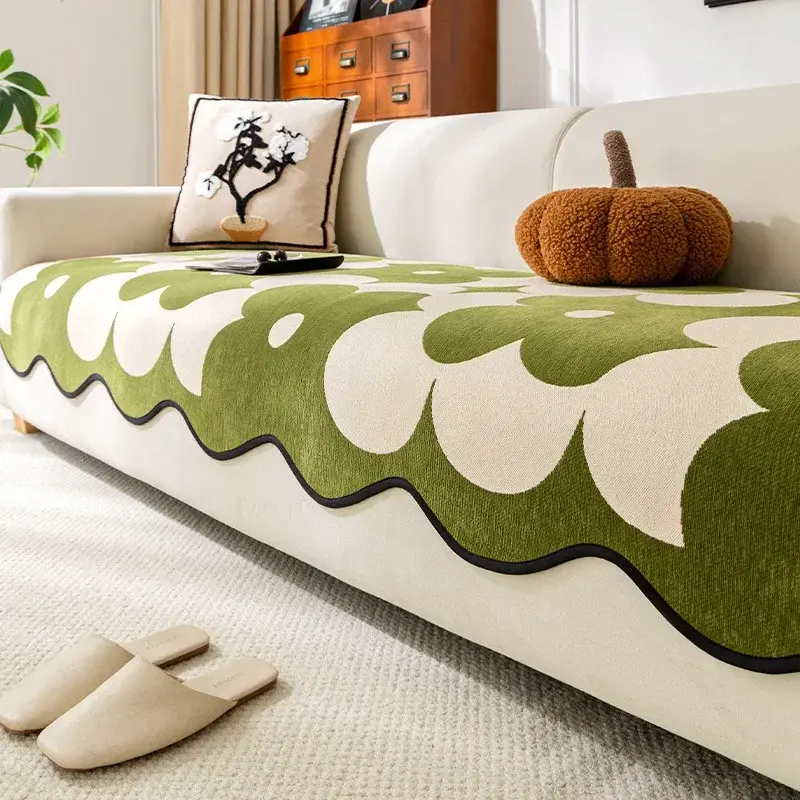 2025 New Chenille Special-shaped Sofa Cushion Four Season Universal Dustproof Sofa Classical High-end Non-slip Sofa Cover Cloth