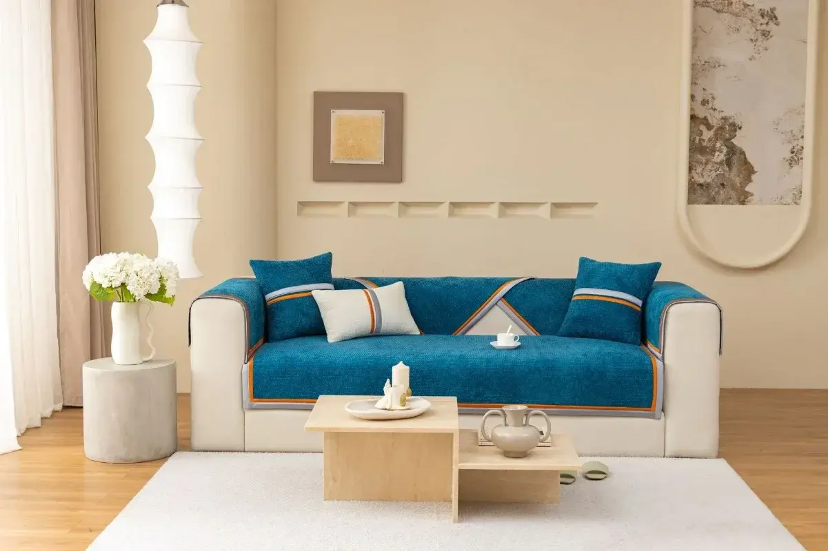 Modern Simplicity Chenille Sofa Cover Non-slip Four Season Universal Couch Cushion Combination Slipcover Sofa Towel Home Decor