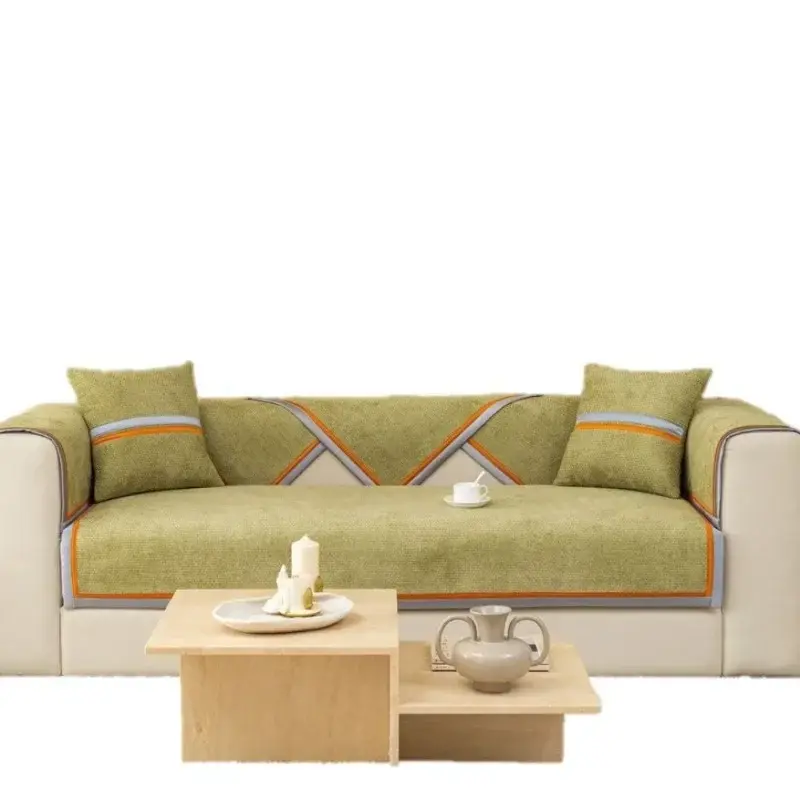 Modern Simplicity Chenille Sofa Cover Non-slip Four Season Universal Couch Cushion Combination Slipcover Sofa Towel Home Decor