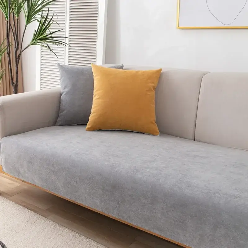 Waterproof Sofa Cover Pets Kid Mat Sofa Towel Anti-slip Couch Cushion Protector Slipcover Removable Sofa Blanket for Living Room