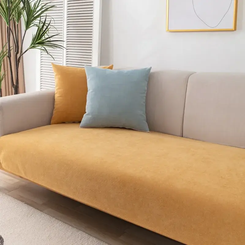 Waterproof Sofa Cover Pets Kid Mat Sofa Towel Anti-slip Couch Cushion Protector Slipcover Removable Sofa Blanket for Living Room