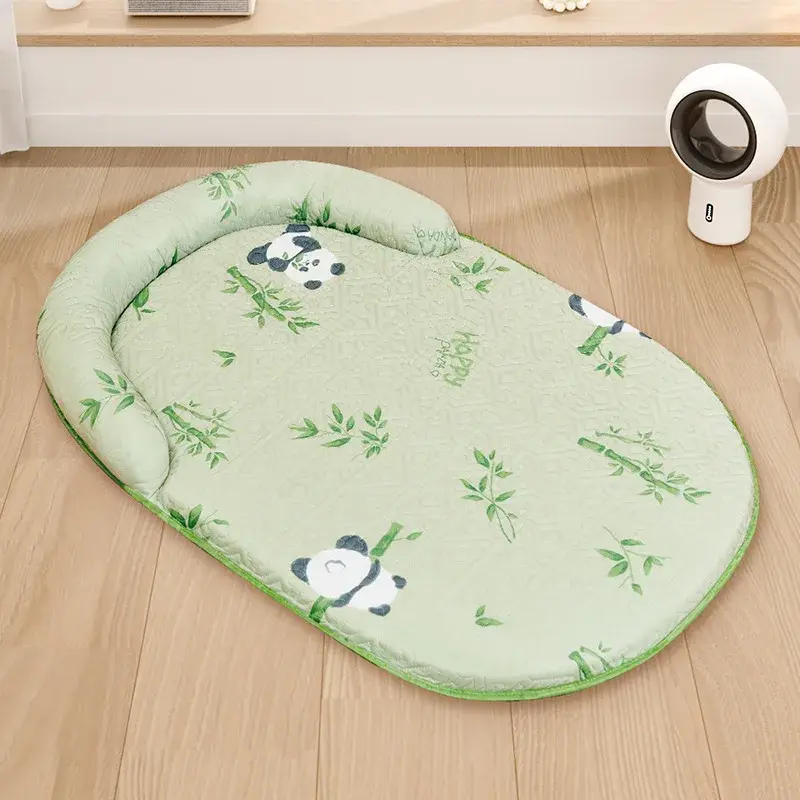 Summer Dog Mat Pet Dog Bed Four Seasons Large Cat Pet Bed Dog Basket Medium and Small Various Mat FabricsComfortable Coolness