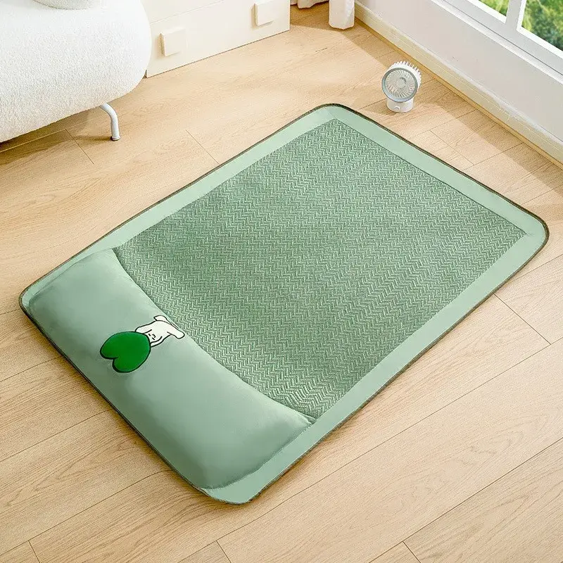 Summer Cooling Pet Beds Puppy Bed Cats Products Accessories Goods All Dog Mat Things Cushions Basket Kitten Houses Accessory
