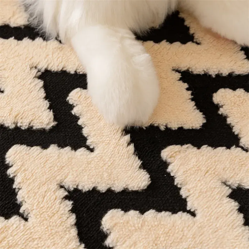 Four Seasons Thickened Seating Mat Anti Slip Sofa Cover, Comfortable Cotton Velvet Light Luxury Luxury Premium Sofa Cover Cloth