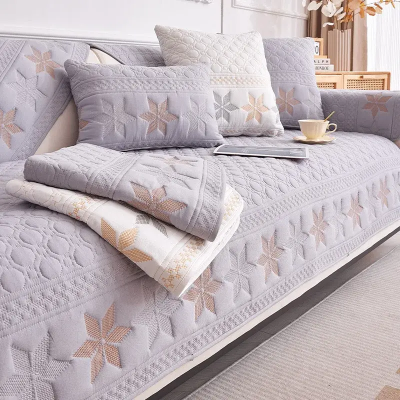 Bohemia Sofa Cover for Living Room Universal Non-Slip Cotton Sofa Cushion Modern Fabric Art Sofa Cover Mat Home Decor Slipcovers