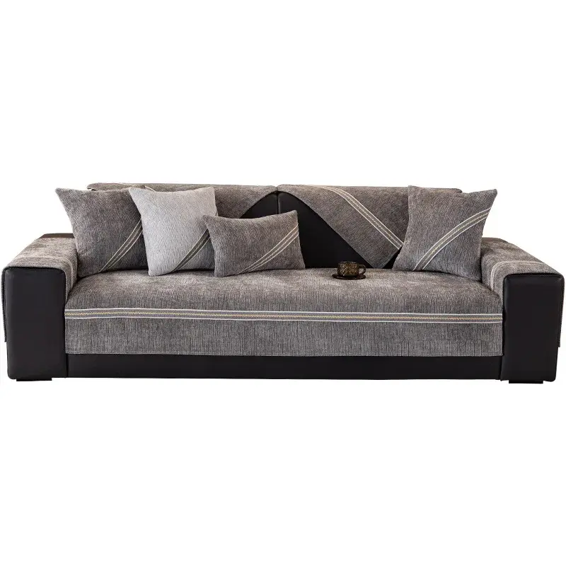 Modern And Simple Luxury Chenille Sofa Cushions 2024 New Four Seasons Universal Dustproof Anti slip For Living Room Sofa Cushion