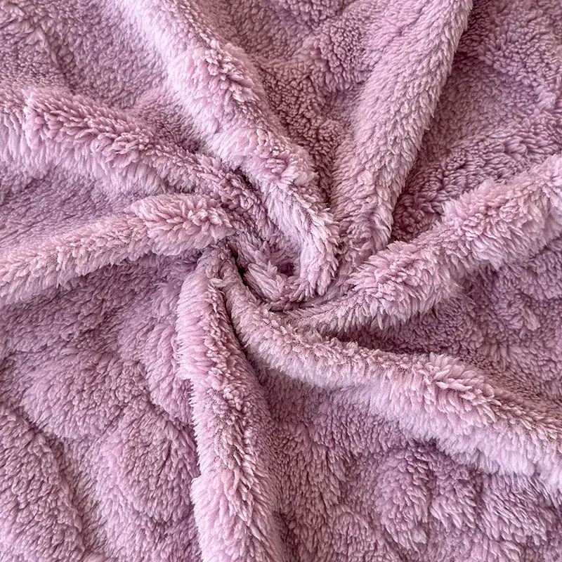 Plain Coral Fleece Spring Thick Blanket,air Conditioning Thickened Sofa Blanket,bedroom Comfortable Sofa Blanket for Four Season