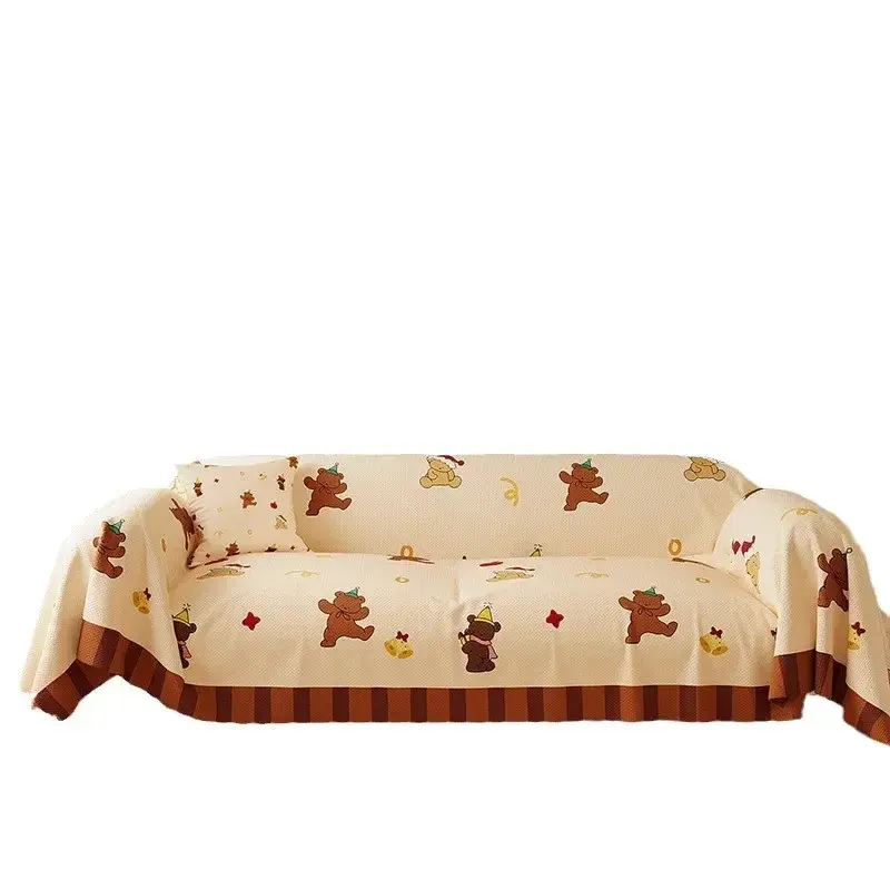 Christmas Sofa Covers For Living Room Elastic Sofa Slipcover Stretch All-inclusive For Living Room Chair Slipcover Couch Cover