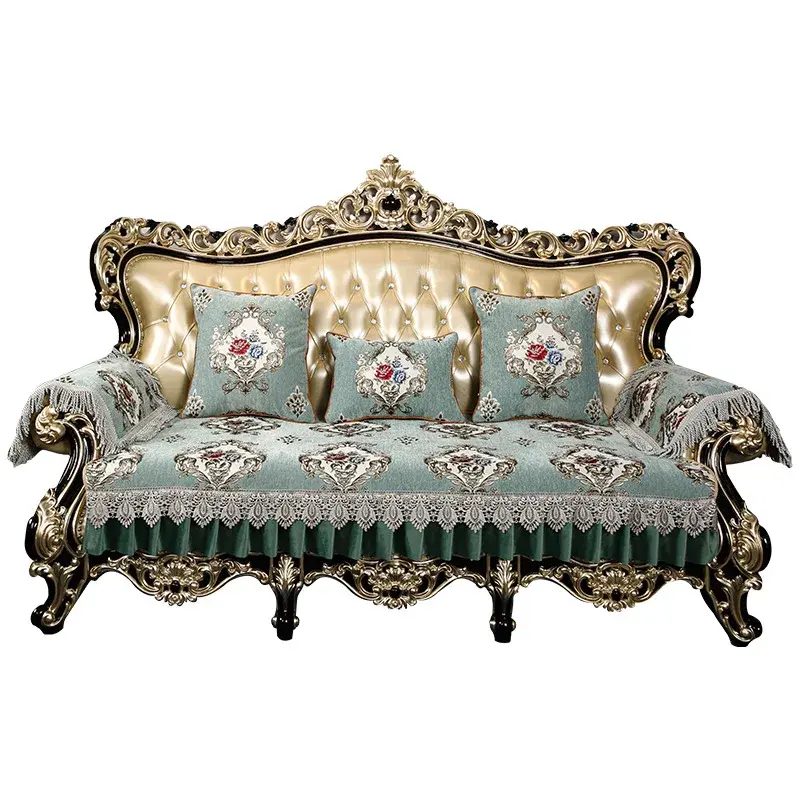 Non-Slip Sofa Covers for Living Room Chenille Sofa Cushion Couch Cover Modern Sofa Towel Seat Pad European Jacquard